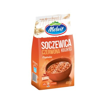 MEL.SOCZEWICA CZERWONA 400G