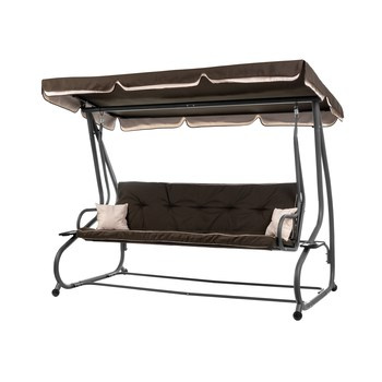 Huśtawka ogrodowa Megi brąz Mirpol