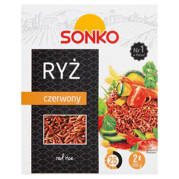 Sonko Ryż czerwony 200 g (2 x 100 g)