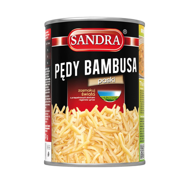 Sandra Pędy bambusa paski 425 g