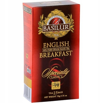Basilur herbata cejlońska - English Breakfast 25 torebek x 2g