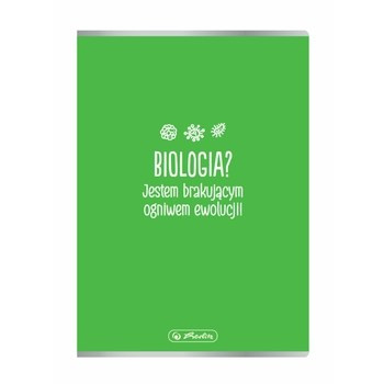 Zeszyt Herlitz A5 60 kratka Biologia