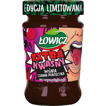 ŁOW.DŻEM WIŚNIA I PORZECZ.260G