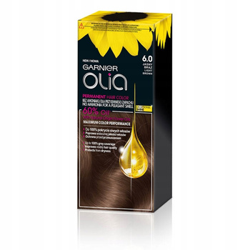 Garnier Olia Farba do włosów jasny brąz 6.0