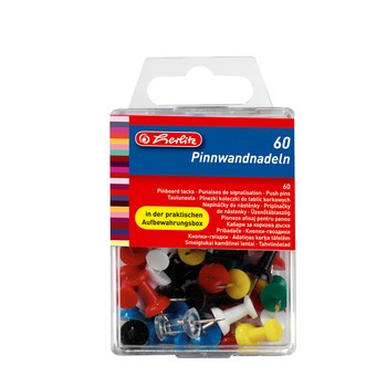 Pinezki kołeczki  Herlitz 60 sztuk