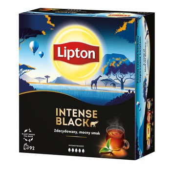 LIPTON HERBATA INTEN BLCK 92TB