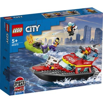 Klocki LEGO City Fire 60373 Łódź strażacka