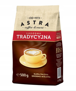 Astra Łagodna Tradycyjna kawa drobno mielona 500 g
