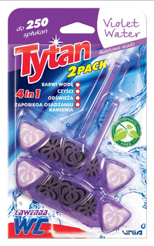 Czterofunkcyjna zawieszka barwiąca wodę Tytan Violet Water 2x40g