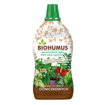 Biohumus nawóz do roślin doniczkowych 1l Agrecol