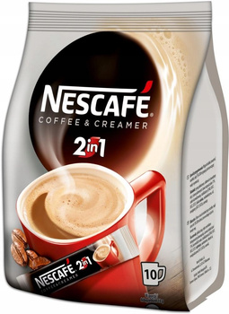Nescafé 2in1 Coffee & Creamer Rozpuszczalny napój kawowy 80 g (10 x 8 g)