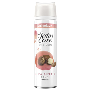 Satin Care Shea Butter Żel do golenia do skóry suchej 200 ml
