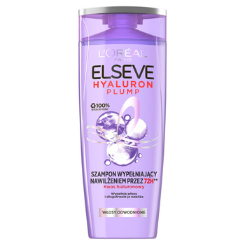 L'Oréal Paris Elseve Hyaluron Plump Szampon Wypełniający nawilżeniem 400 ml