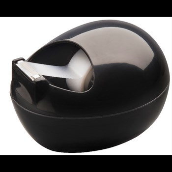 Scotch® Magic™ Podajnik Kamień (by Karim Rashid), czarny + taśma Scotch® Magic™, 19mm x 7,5m