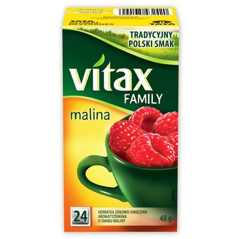 VITAX HERB FAMILY MALINA 24TB