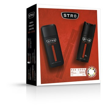 STR8 Red Code Zestaw: dezodorant z atomizerem w sprayu 75ml + dezodorant w aerozolu 150ml