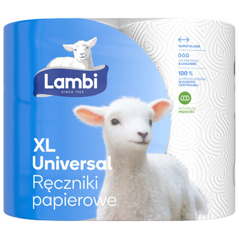 Lambi XL Uniwersal Ręczniki papierowe 2 rolki
