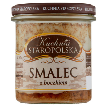 Kuchnia Staropolska Smalec z boczkiem 260g