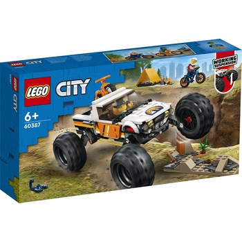 Klocki LEGO City Great Vehicles 60387 Przygody samochodem terenowym z napędem 4x4