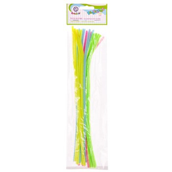 Druciki kreatywne pastelowe 6x300mm, mix 4 kolorów, Astra Creativo - 20 sztuk