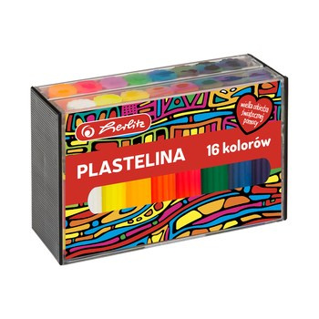 Plastelina Herlitz 16 kolorów WOŚP