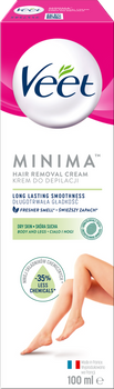 Veet Silky Fresh Krem do depilacji skóra sucha 100ml