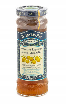 St Dalfour - Owocowa Rapsodia Śliwka Mirabelka 284g