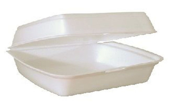 HUHTAMAKI MENUBOX NIEDZIELONY BIAŁY STYROPIANOWY XPS 50SZT