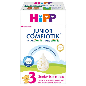 HiPP Junior Combiotik 3 Mleko dla dzieci po 1. roku 550 g