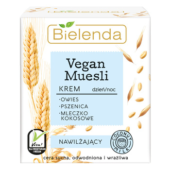 Bielenda Vegan Muesli Krem na dzień noc nawilżający 50ml