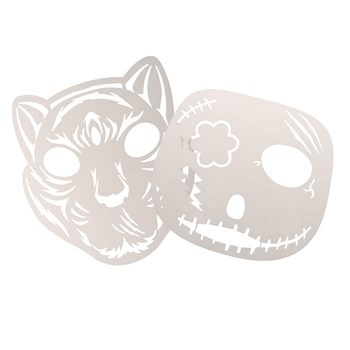 Karnawałowe szablony do tatuaży