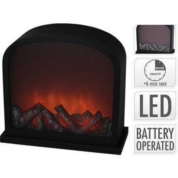 Kominek led 30x13x28cm na baterie