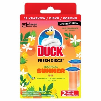 DUCK KRĄŻEK D/WC TROP.SUM.72ML