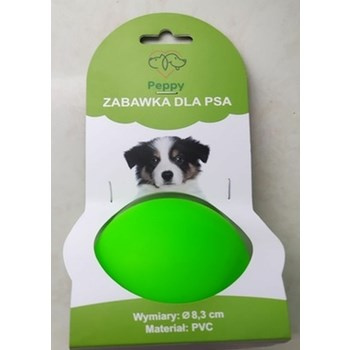 Zabawka dla psa piłka świecąca w ciemności Inter-Point