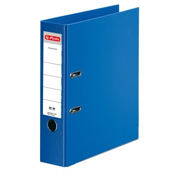 Segregator Herlitz A4 8 cm protect plus niebieski Max.flie