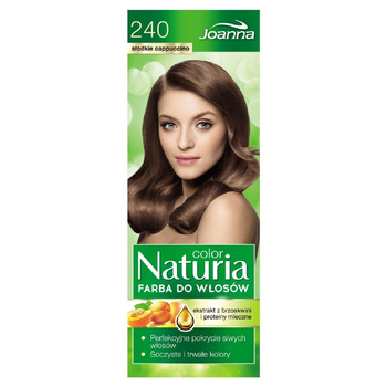 Joanna Naturia Color Farba do włosów słodkie cappuccino 240