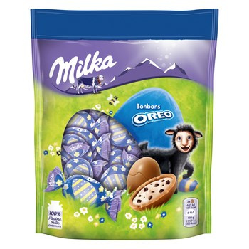 Milka Jajka z czekolady mlecznej Oreo 86 g