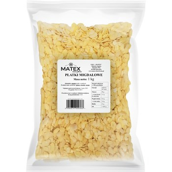 MAT.MIGDAŁY W PŁATKACH 1KG