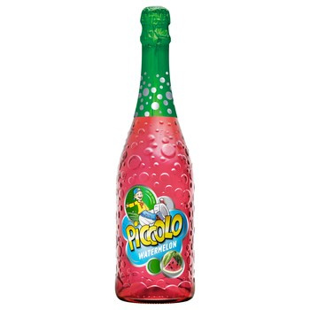 Piccolo Napój bezalkoholowy gazowany o smaku arbuzowym 750 ml