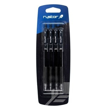 Długopis BOY-PEN czarny 4sztuki blister Rystor