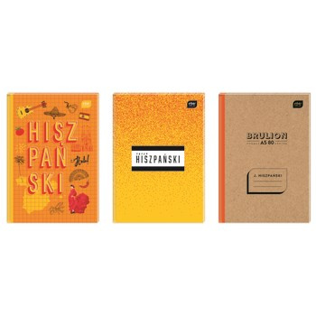 Brulion A5 80 # język hiszpański INTERDRUK