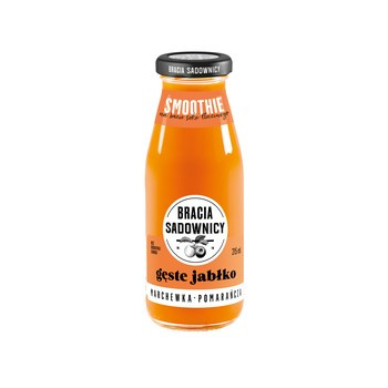 Bracia Sadownicy Smoothie gęste jabłko marchewka pomarańcza 215 ml