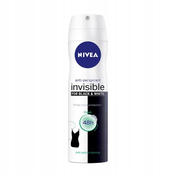 Black&White Invisible Fresh Antyperspirant Spray 150ml