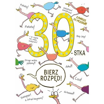 Karnet A5. 30 urodziny