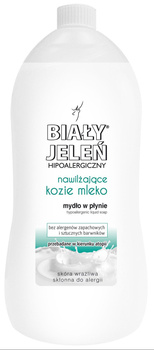 Biały Jeleń Mydło w płynie kozie mleko nawilżające 1 l