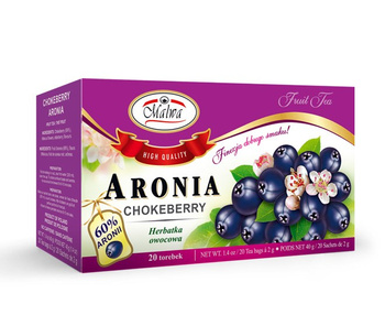 Malwa Herbatka owocowa aronia 40 g (20 x 2 g)