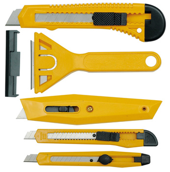 Zestaw nożyków z ostrzem łamanym 5 szt