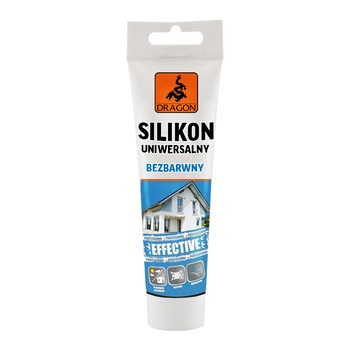 Silikon uniwersalny 100ml bezbarwny -DRAGON