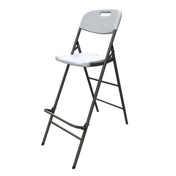 Krzesło składane wysokie NIC-Y57H białe