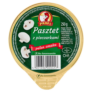 Profi Pasztet z pieczarkami 250g